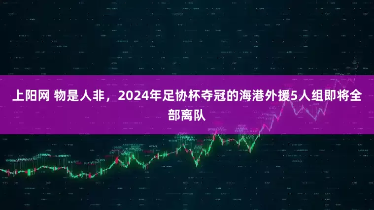 上阳网 物是人非，2024年足协杯夺冠的海港外援5人组即将全部离队